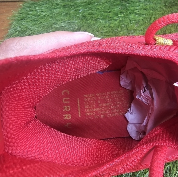 New Under Armour Curry Brand Curry Flow 8 'Chinese New Year'  Sz 6Y - Picture 9 of 12